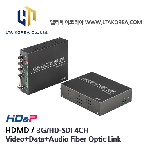 [HD&amp;P] 에이치디앤피 / HDMD / HD-SDI 비디오+데이터+오디오 싱글모드, ST/PC 커넥터