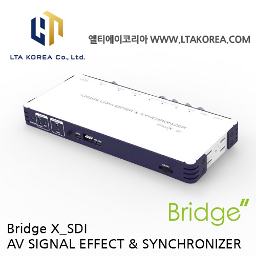 [Bridge X_SDI] AV SIGNAL EFFECT &amp; SYNCHRONIZER / 브릿지 X SDI / DIGITAL FORECAST 디지털포캐스트