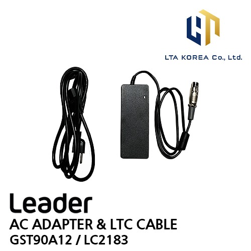 [LEADER] 리더 / GST90A12 / LC2183 / AC ADAPTER / LTC CABLE