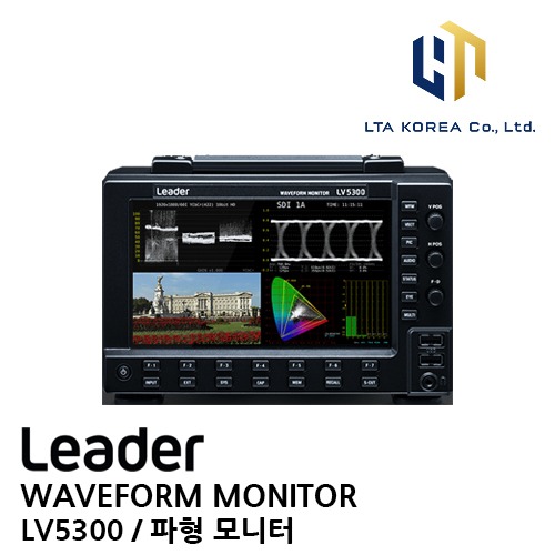 [LEADER] 리더 / LV5300 / WAVEFORM MONITOR / 파형 모니터 / 웨이브폼 모니터